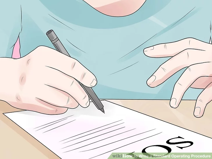 以Write a Standard Operating Procedure Step 12為標題的圖片